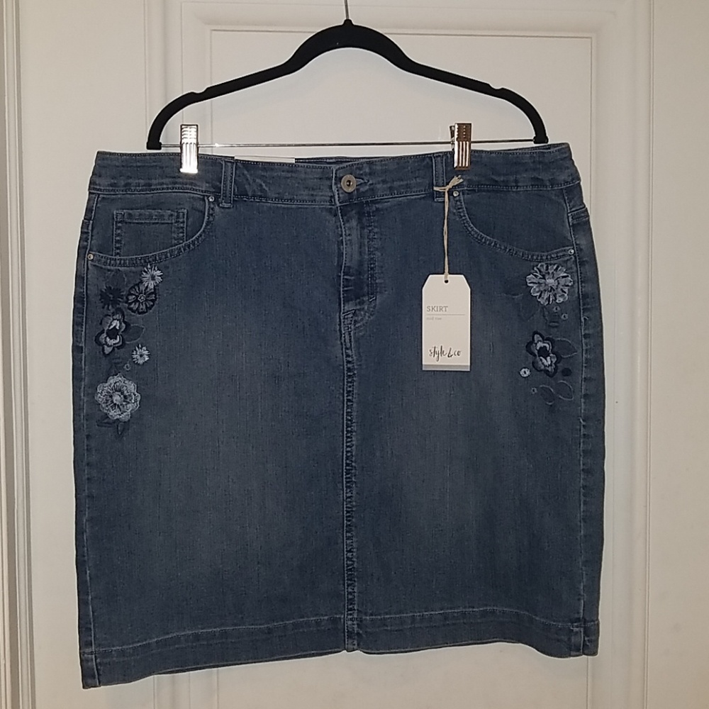 🌟NEW🌟Style & Co. | Denim skirt